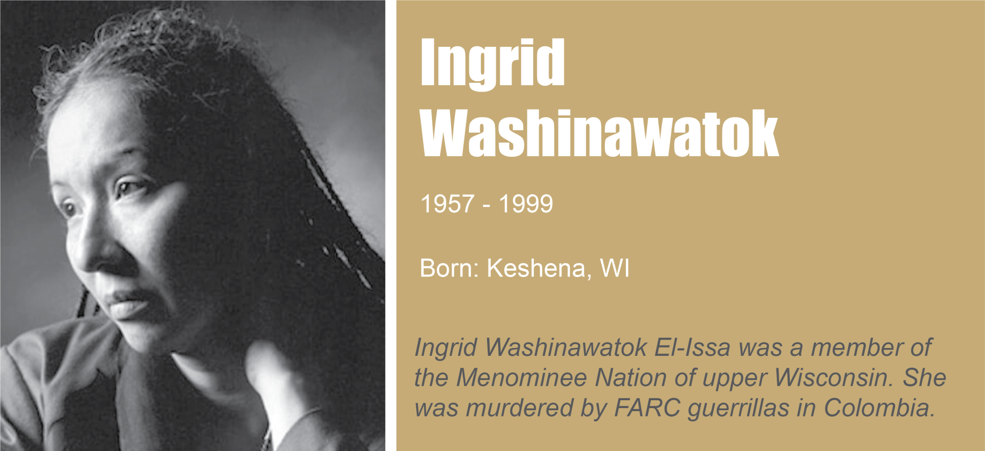 ingrid washinawatok