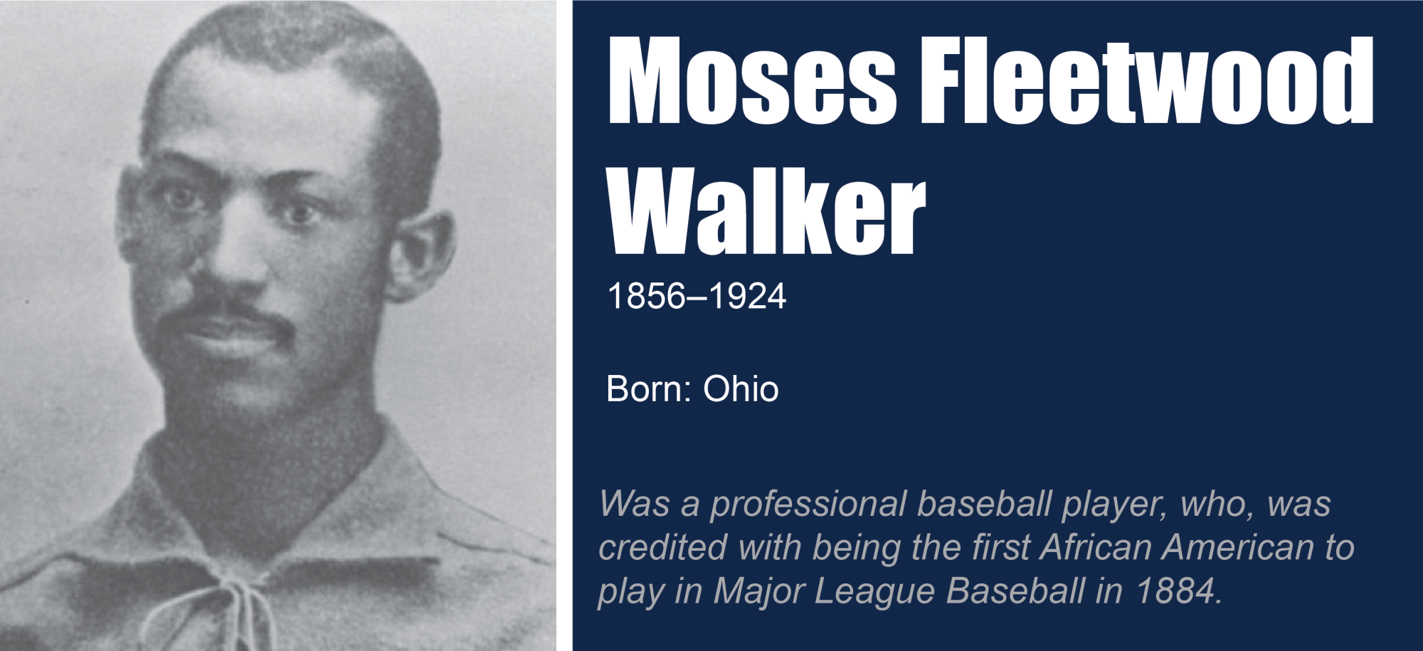 moses fleetwood walker