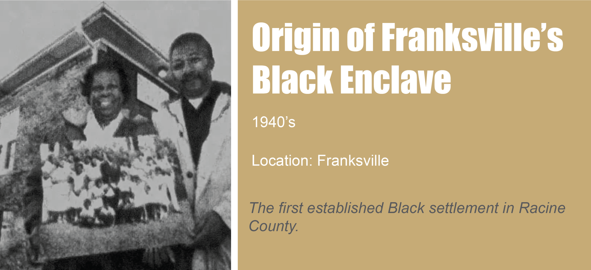 origin of franksvilles black enclave