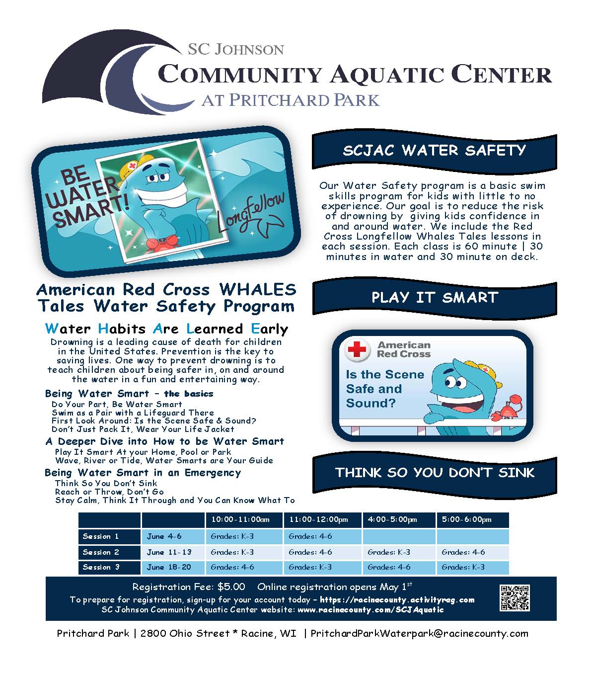 SCJAC water safety